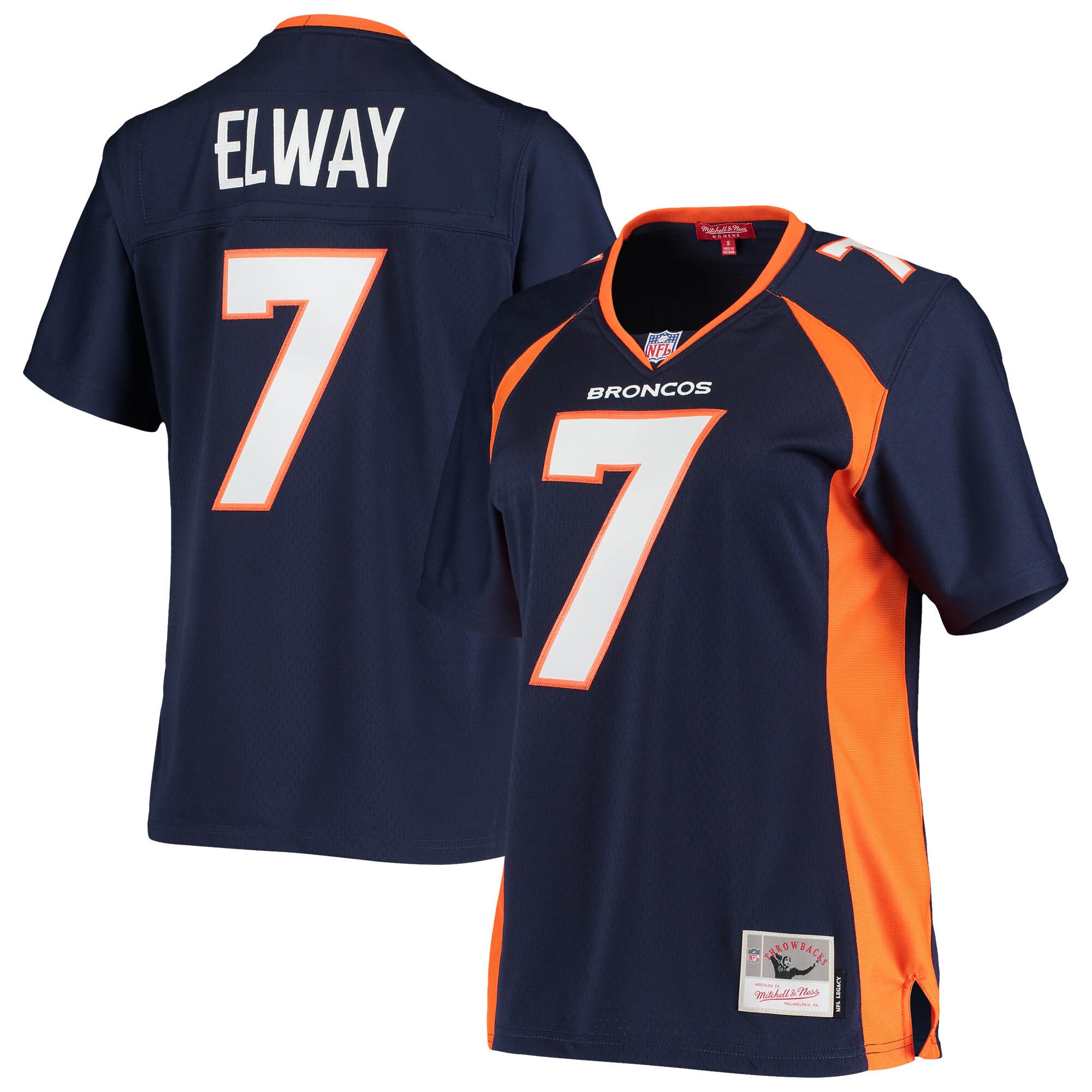 John Elway Denver Broncos Mitchell & Ness Women’s Legacy Team Jersey – Navy