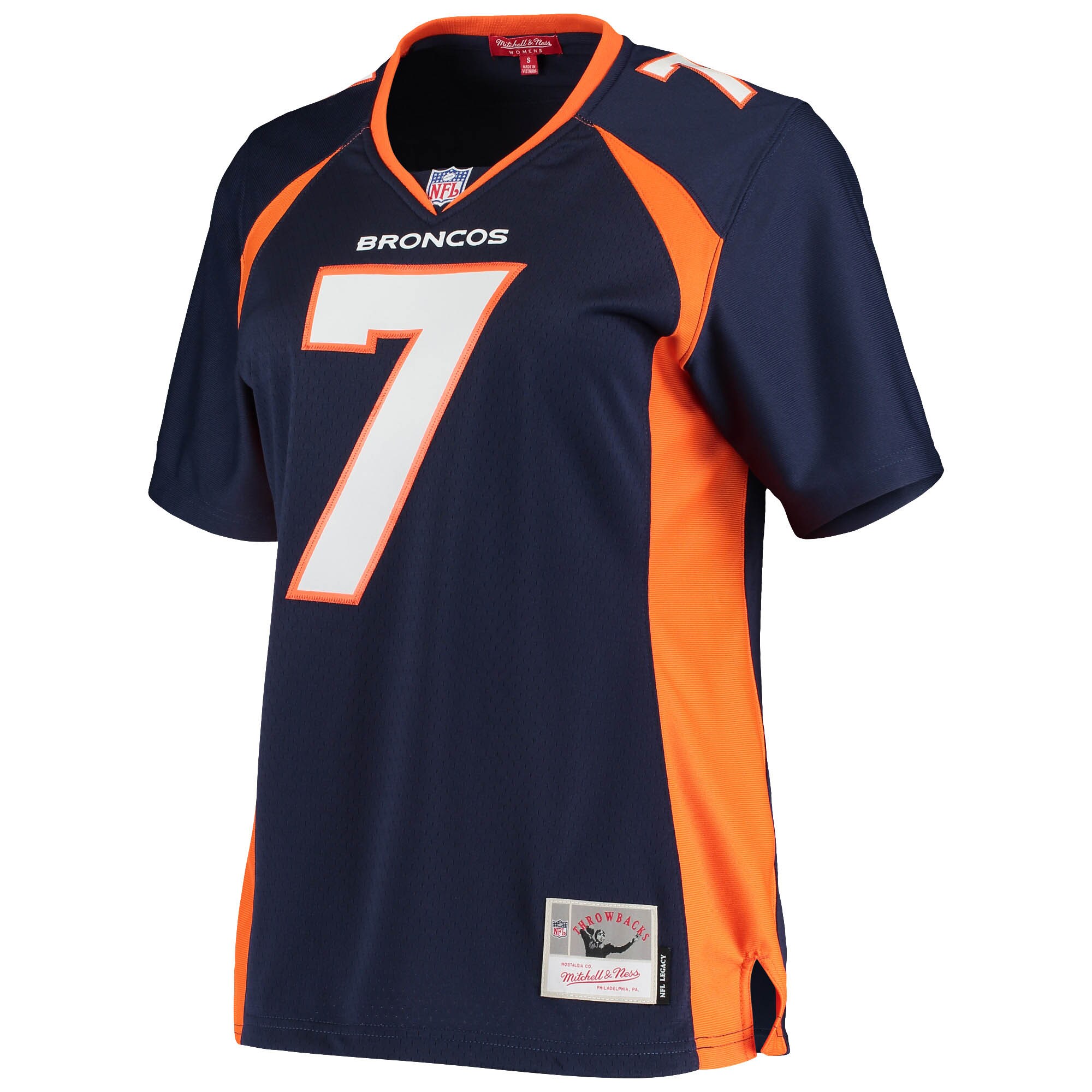 John Elway Denver Broncos Mitchell & Ness Women’s Legacy Team Jersey – Navy - Image 2