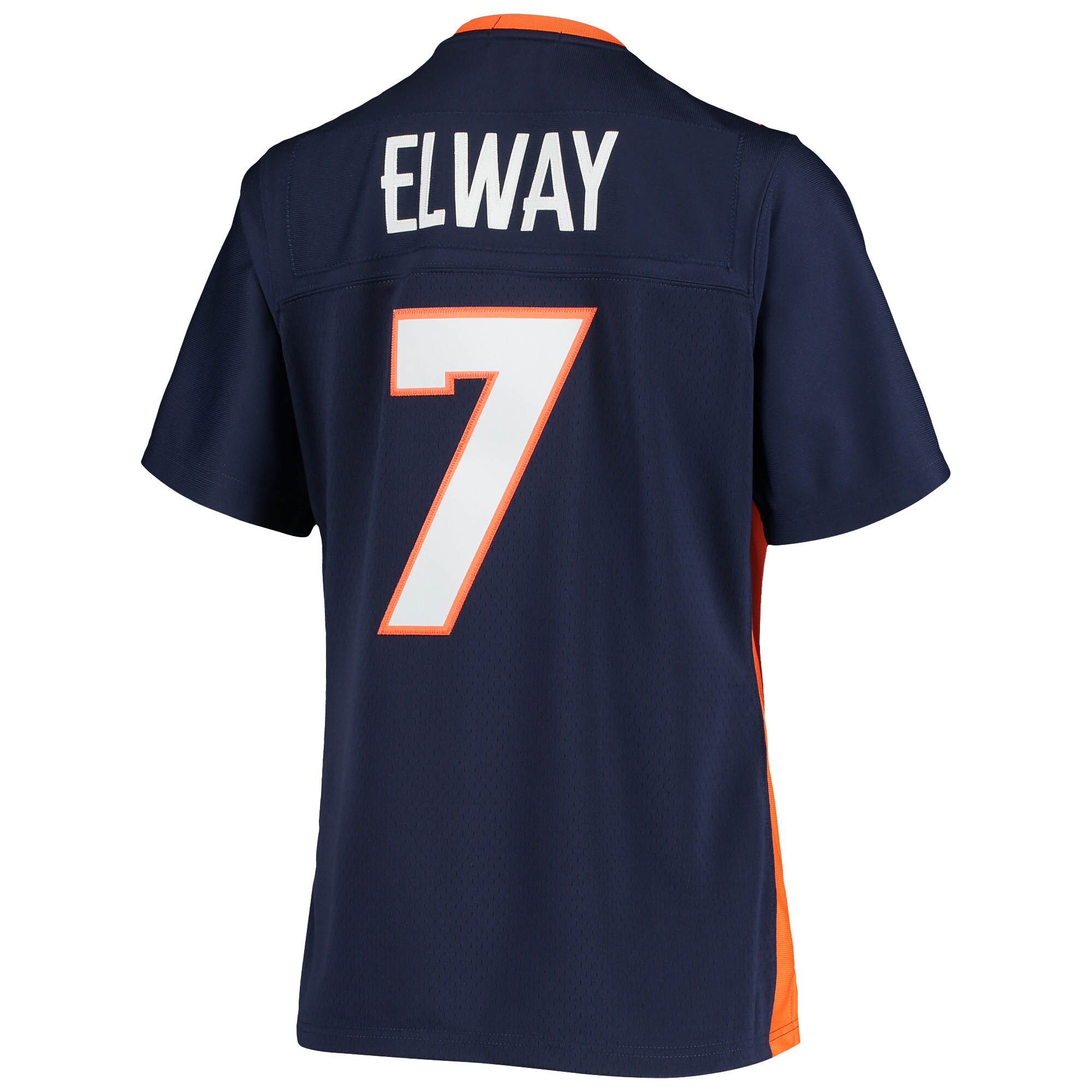 John Elway Denver Broncos Mitchell & Ness Women’s Legacy Team Jersey – Navy - Image 3