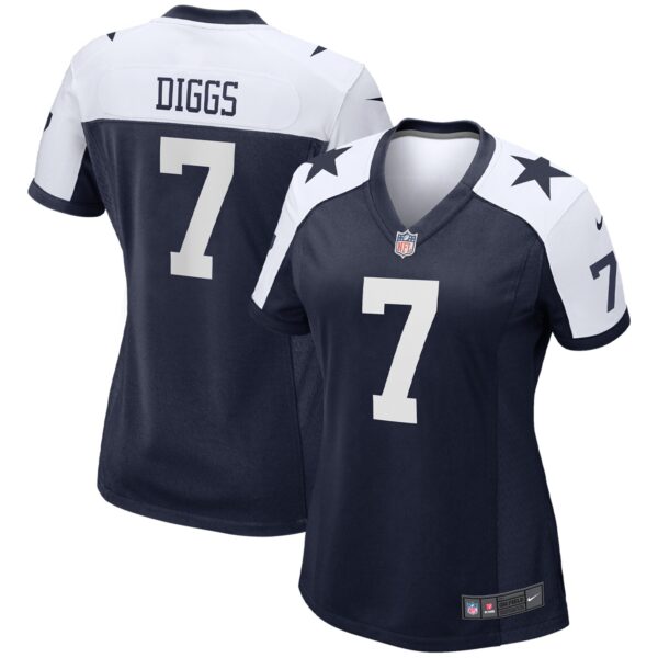 Trevon Diggs Dallas Cowboys Nike Women’s Alternate Game Jersey – Navy