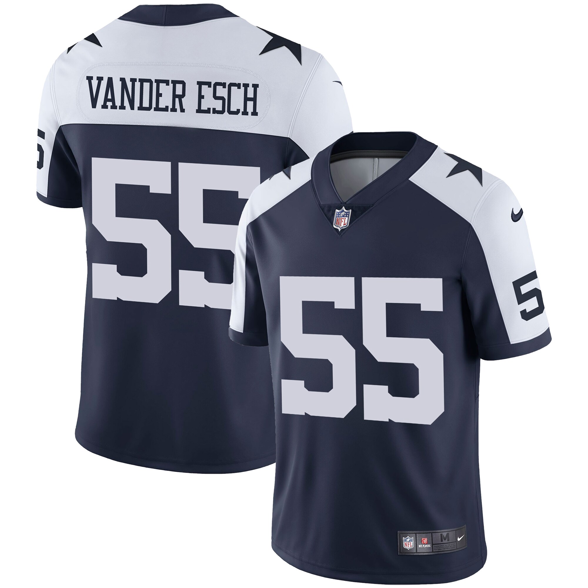 Leighton Vander Esch Dallas Cowboys Nike Alternate Vapor Limited Jersey – Navy