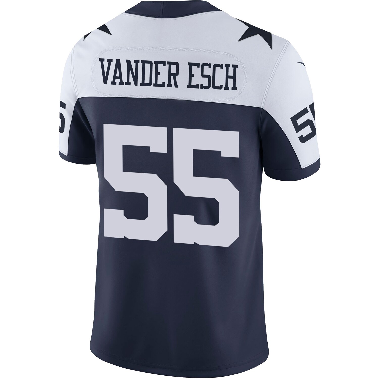 Leighton Vander Esch Dallas Cowboys Nike Alternate Vapor Limited Jersey – Navy - Image 3