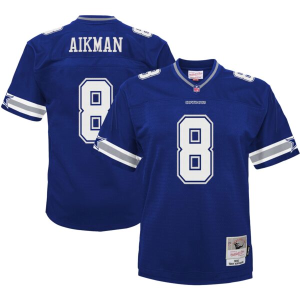 Troy Aikman Dallas Cowboys Mitchell & Ness Toddler 1996 Retired Legacy Jersey – Navy