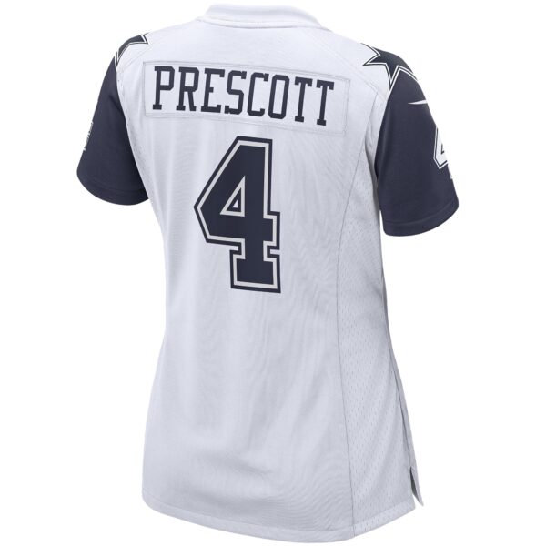 Dak Prescott Dallas Cowboys Nike Women’s Alternate Game Jersey – White
