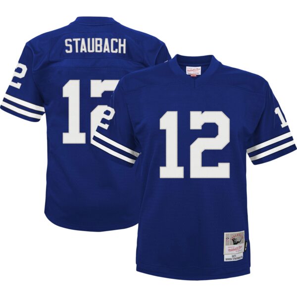 Roger Staubach Dallas Cowboys Mitchell & Ness Toddler 1971 Retired Legacy Jersey – Navy