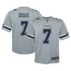 Trevon Diggs Dallas Cowboys Nike Youth Inverted Game Jersey – Silver