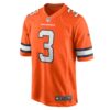 Russell Wilson Denver Broncos Nike Alternate Game Jersey – Orange