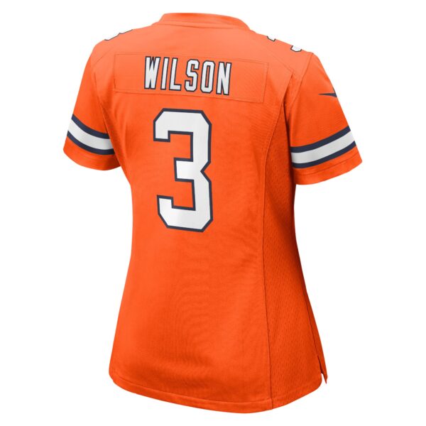Russell Wilson Denver Broncos Nike Women’s Player Game Jersey – Orange