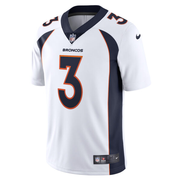 Russell Wilson Denver Broncos Nike Team Vapor Limited Jersey – White