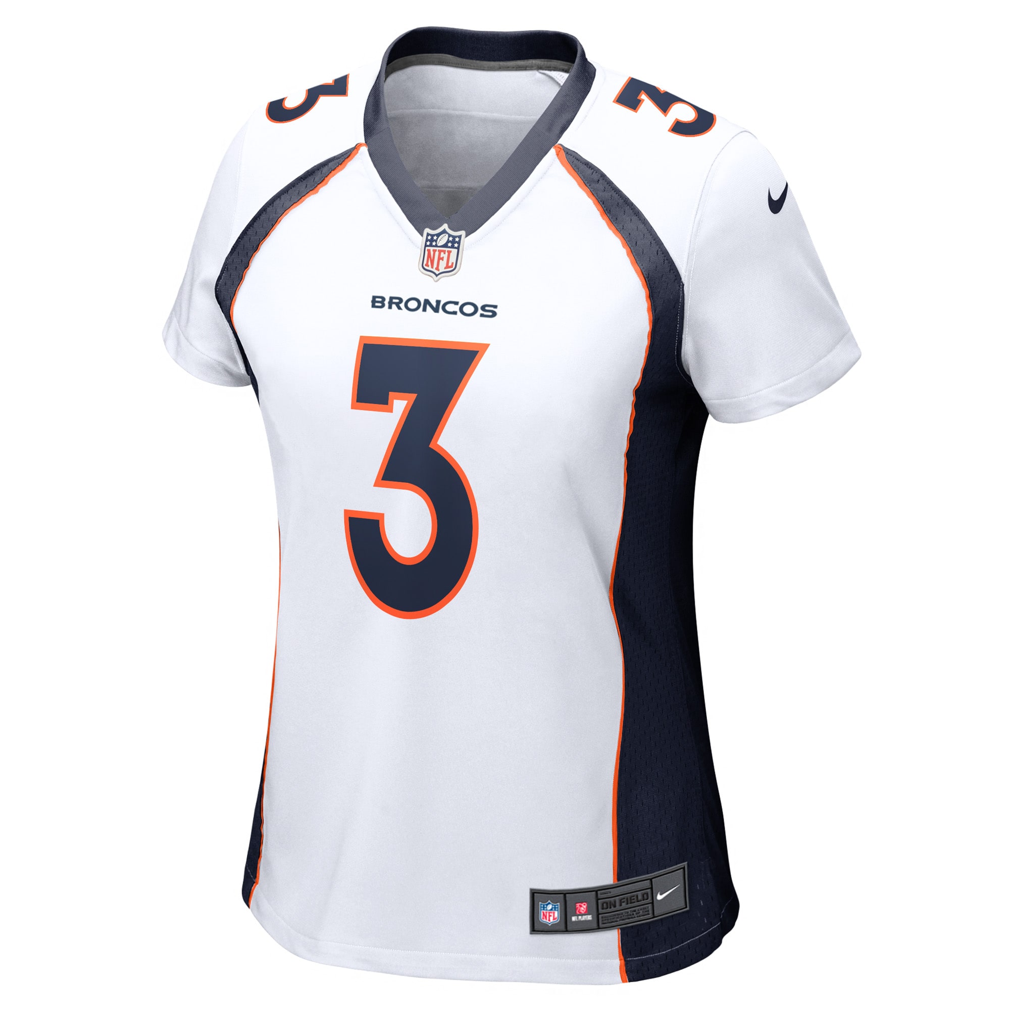 Russell Wilson Denver Broncos Nike Women’s Player Jersey – White - Image 2