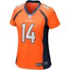 Courtland Sutton Denver Broncos Nike Women’s Game Jersey – Orange
