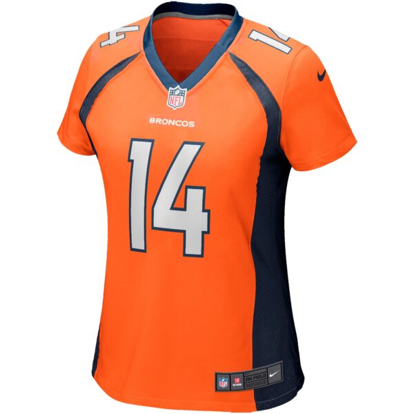 Courtland Sutton Denver Broncos Nike Women’s Game Jersey – Orange