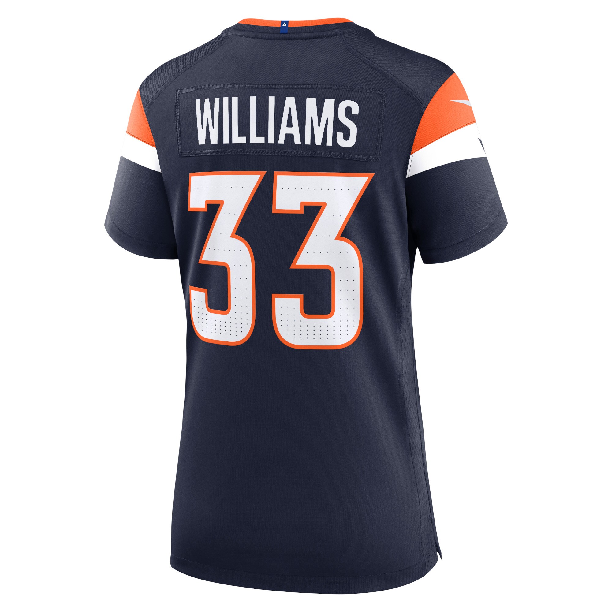Javonte Williams Denver Broncos Nike Women’s Alternate Game Jersey – Navy - Image 2