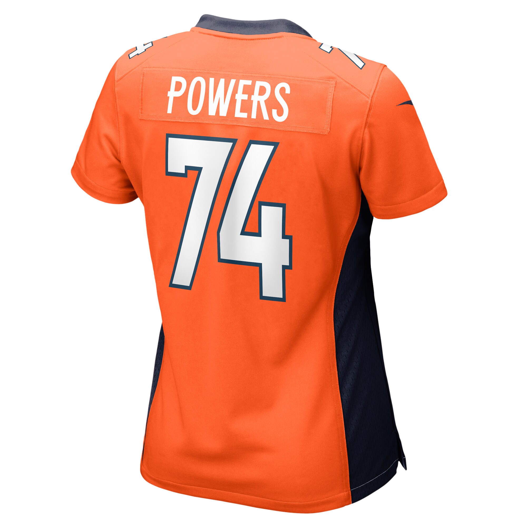 Ben Powers Denver Broncos Nike Women’s Game Player Jersey – Orange - Image 2