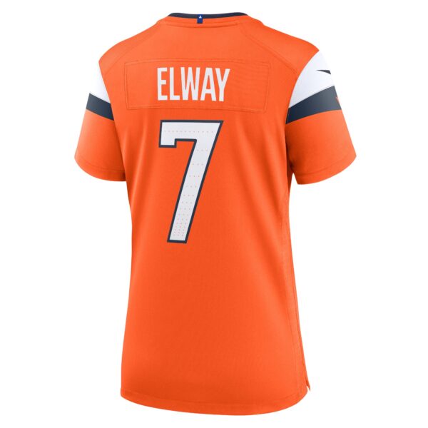 John Elway Denver Broncos Nike Women’s Retired Player Game Jersey – Orange