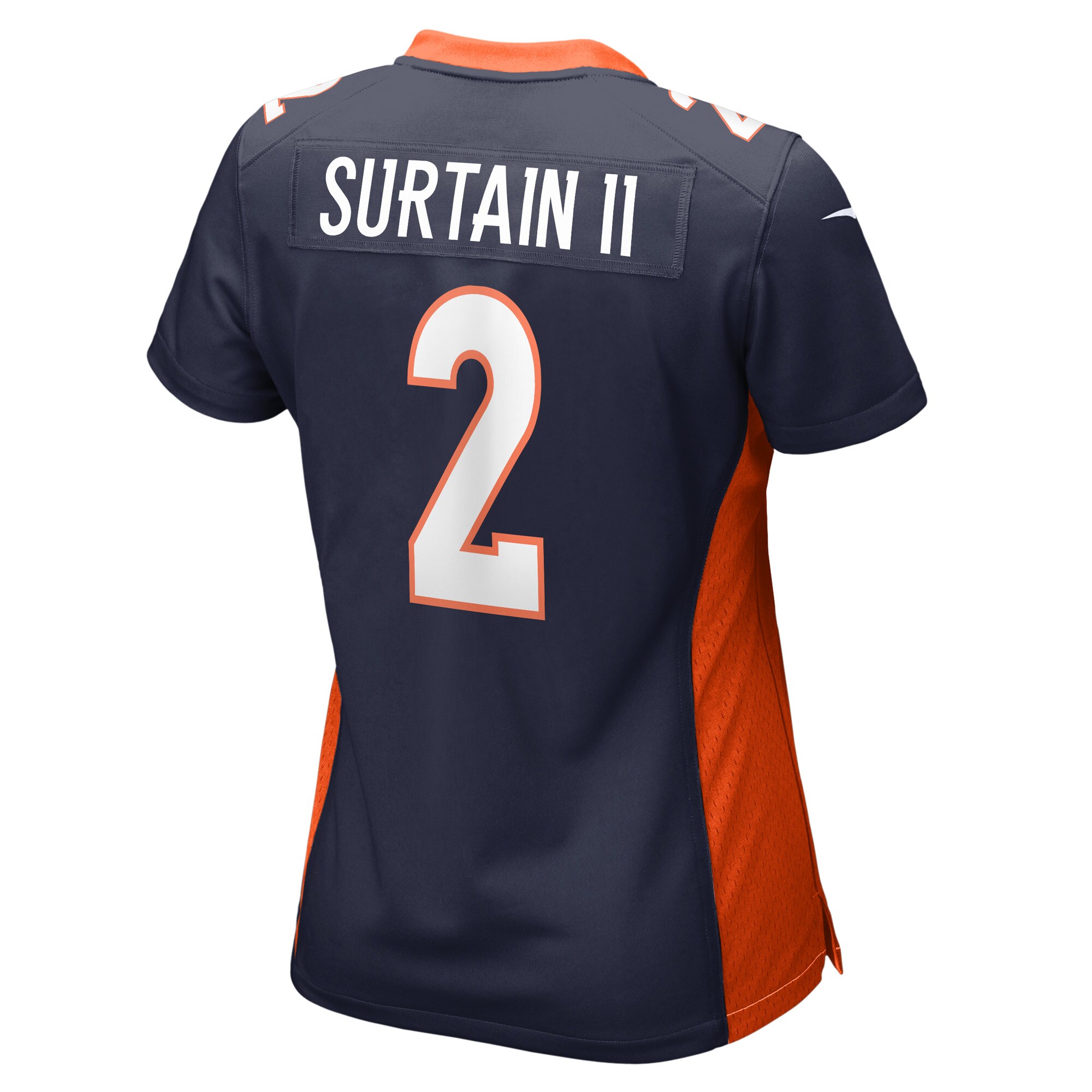 Patrick Surtain II Denver Broncos Nike Women’s Home Game Player Jersey – Navy
