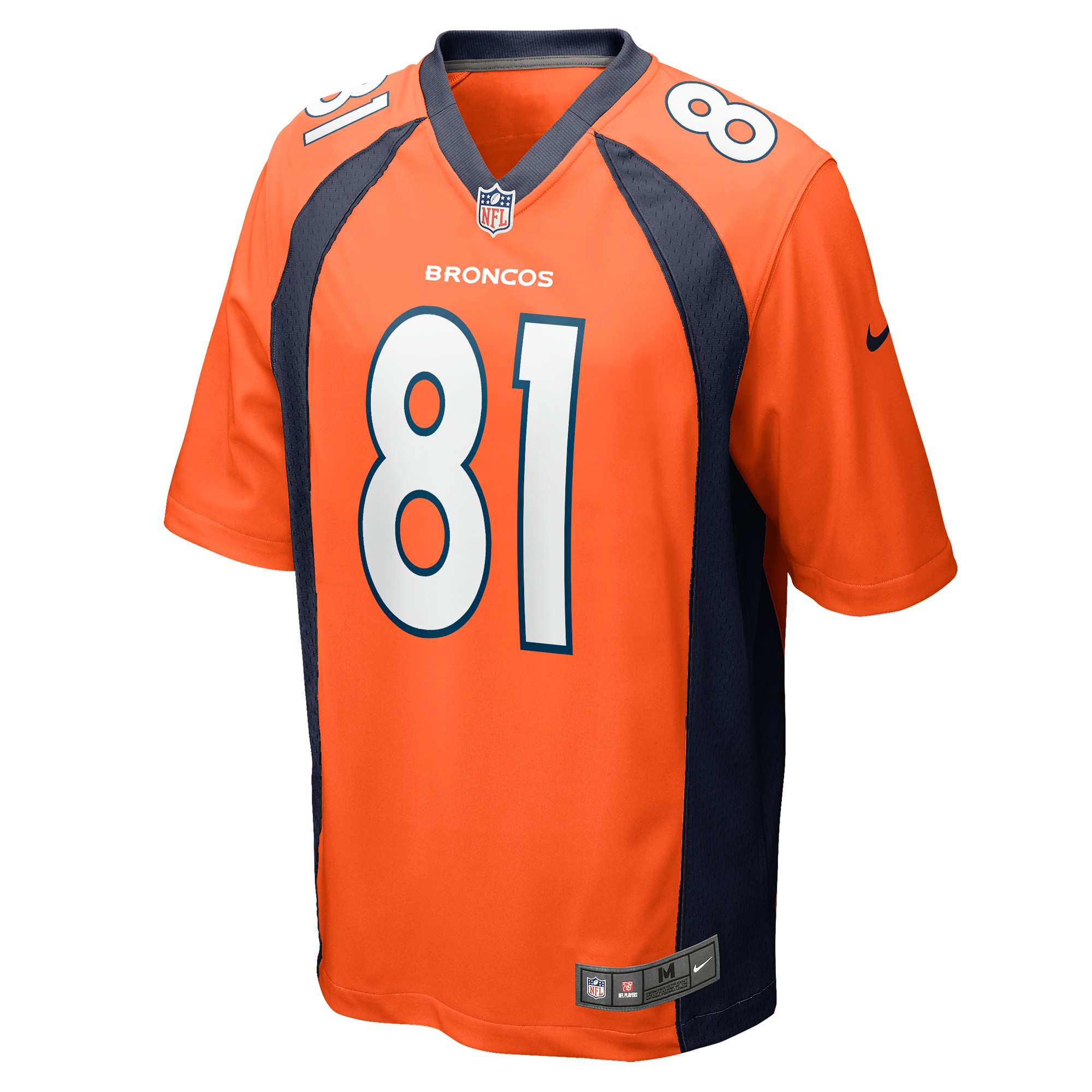 Tre’Quan Smith Denver Broncos Nike Game Jersey – Orange - Image 2
