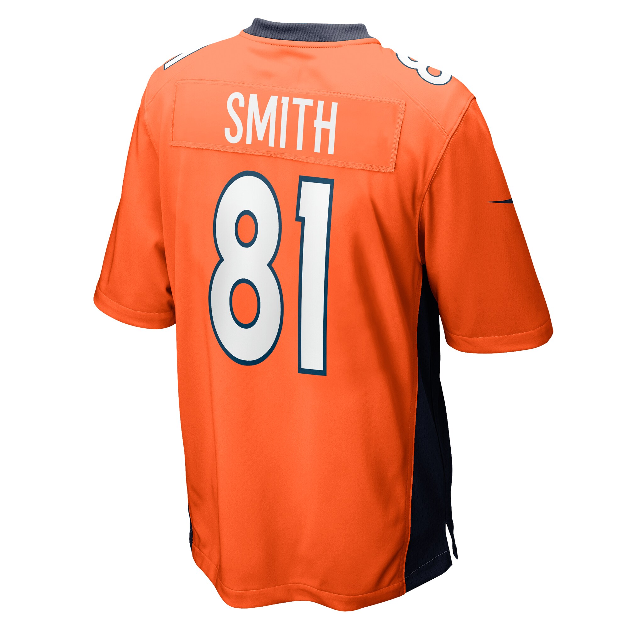 Tre’Quan Smith Denver Broncos Nike Game Jersey – Orange - Image 3