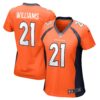 K’Waun Williams Denver Broncos Nike Women’s Game Jersey – Orange