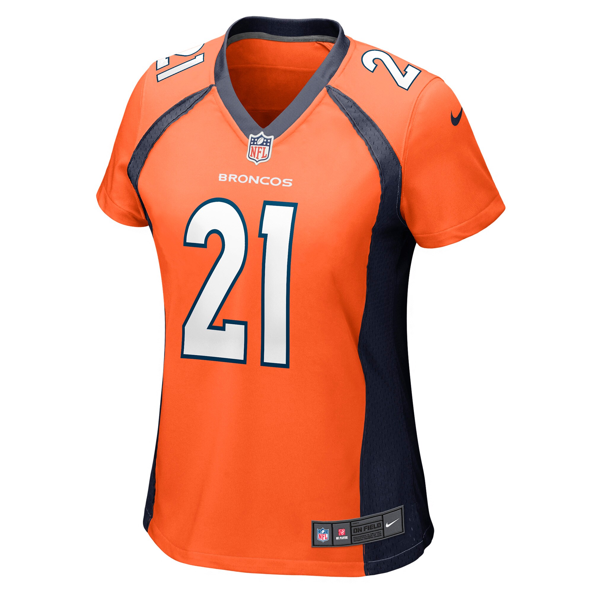 K’Waun Williams Denver Broncos Nike Women’s Game Jersey – Orange - Image 2