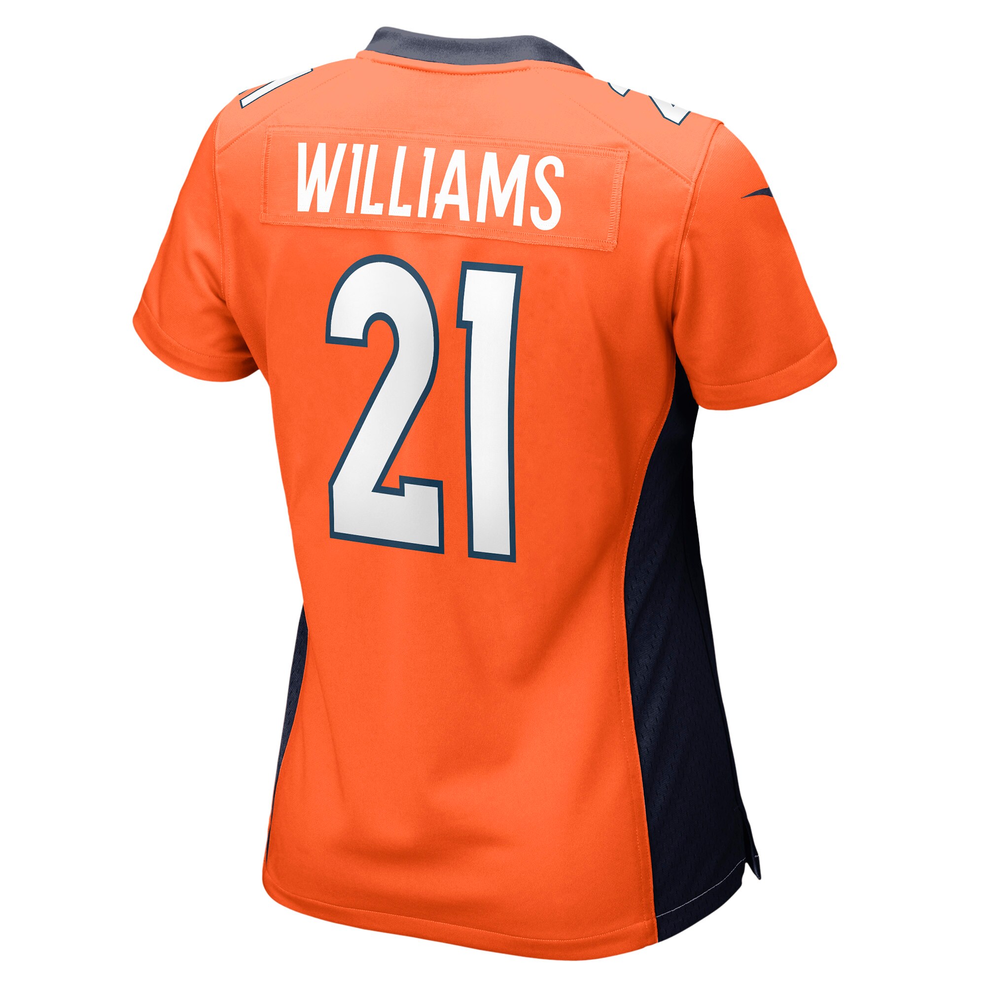 K’Waun Williams Denver Broncos Nike Women’s Game Jersey – Orange - Image 3