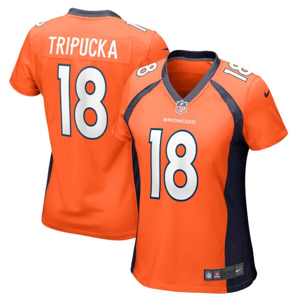 Frank Tripucka Denver Broncos Nike Women’s Retired Player Jersey – Orange
