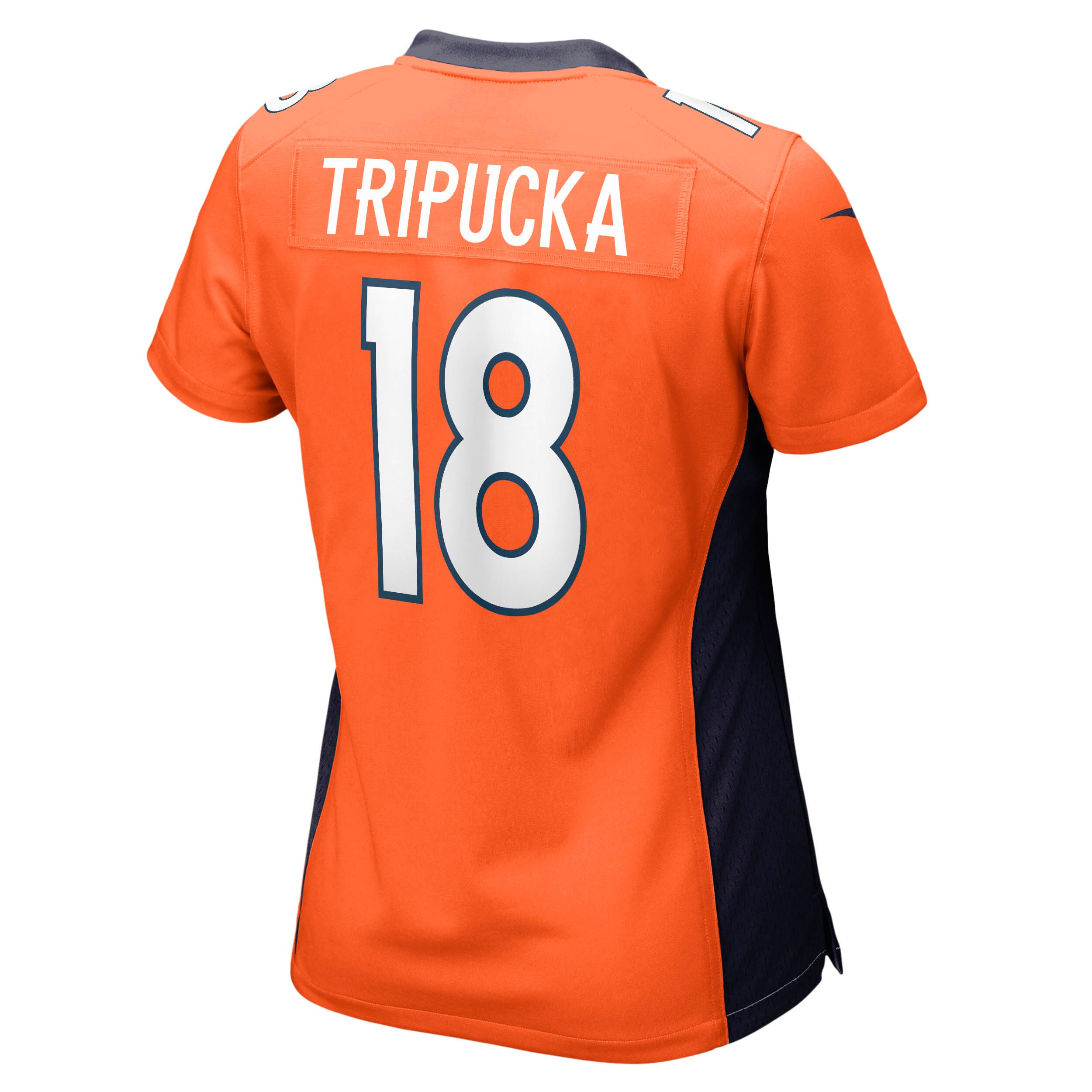 Frank Tripucka Denver Broncos Nike Women’s Retired Player Jersey – Orange - Image 3