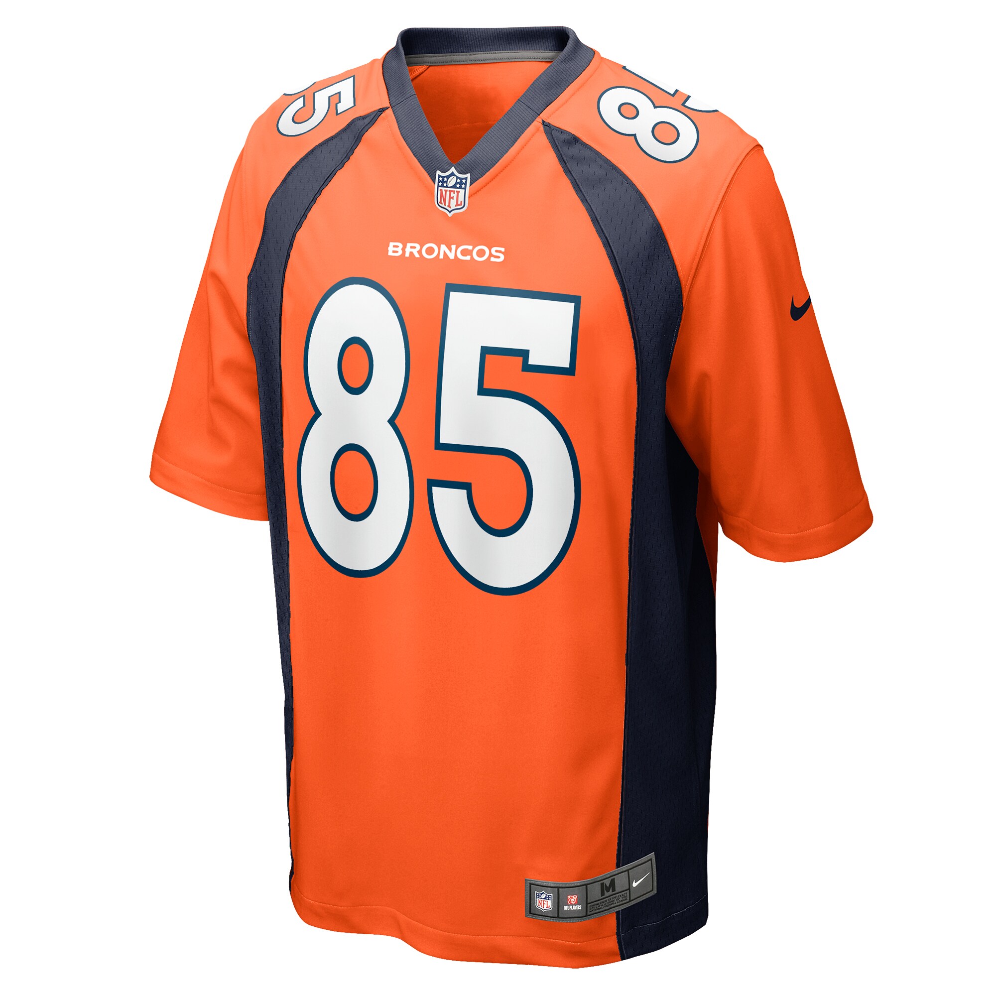 Lucas Krull Denver Broncos Nike Team Game Jersey – Orange - Image 2