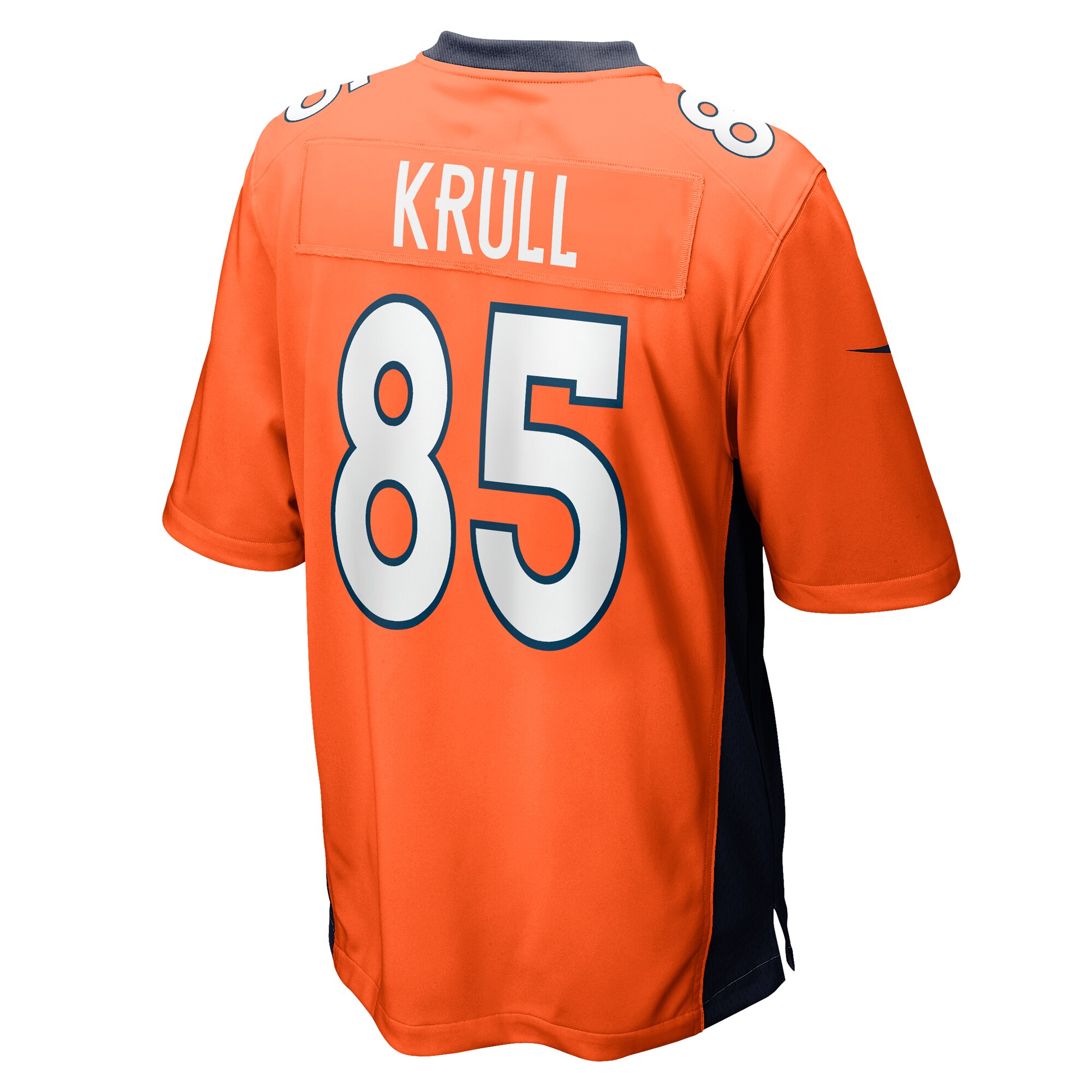 Lucas Krull Denver Broncos Nike Team Game Jersey – Orange - Image 3