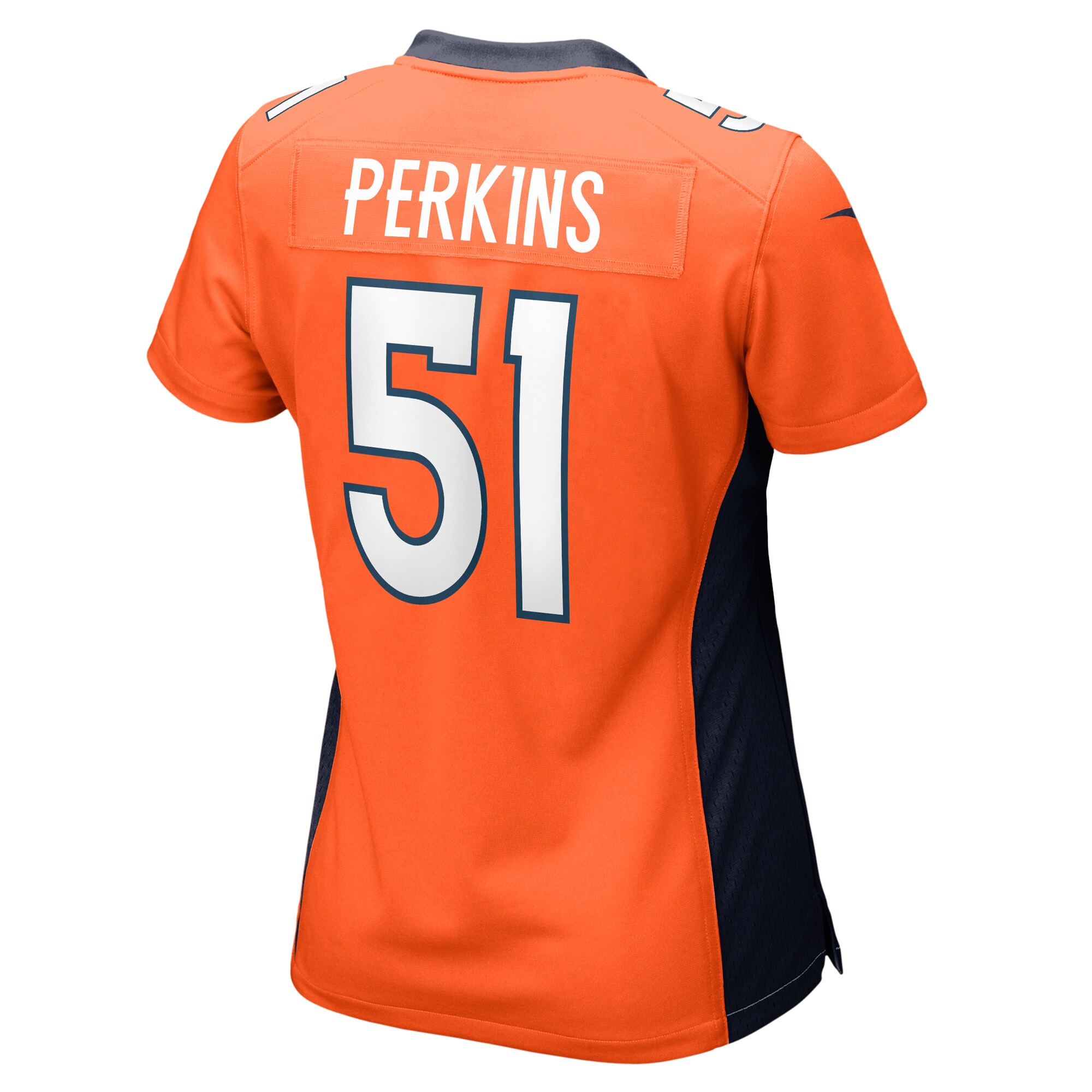 Ronnie Perkins Denver Broncos Nike Women’s Game Jersey – Orange - Image 3