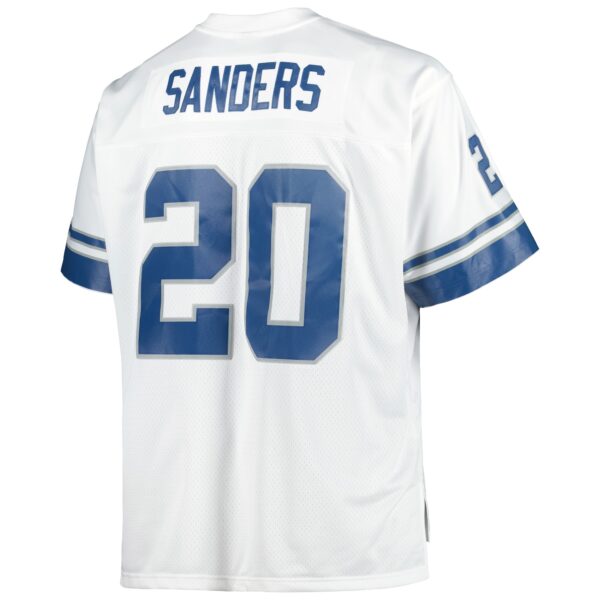 Barry Sanders Detroit Lions Mitchell & Ness Big & Tall 1996 Retired Player Jersey – White