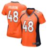 Mitchell Fraboni Denver Broncos Nike Women’s Team Game Jersey – Orange