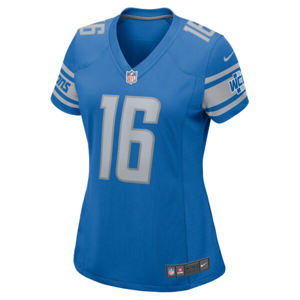 Jared Goff Detroit Lions Nike Women’s Player Game Jersey – Blue