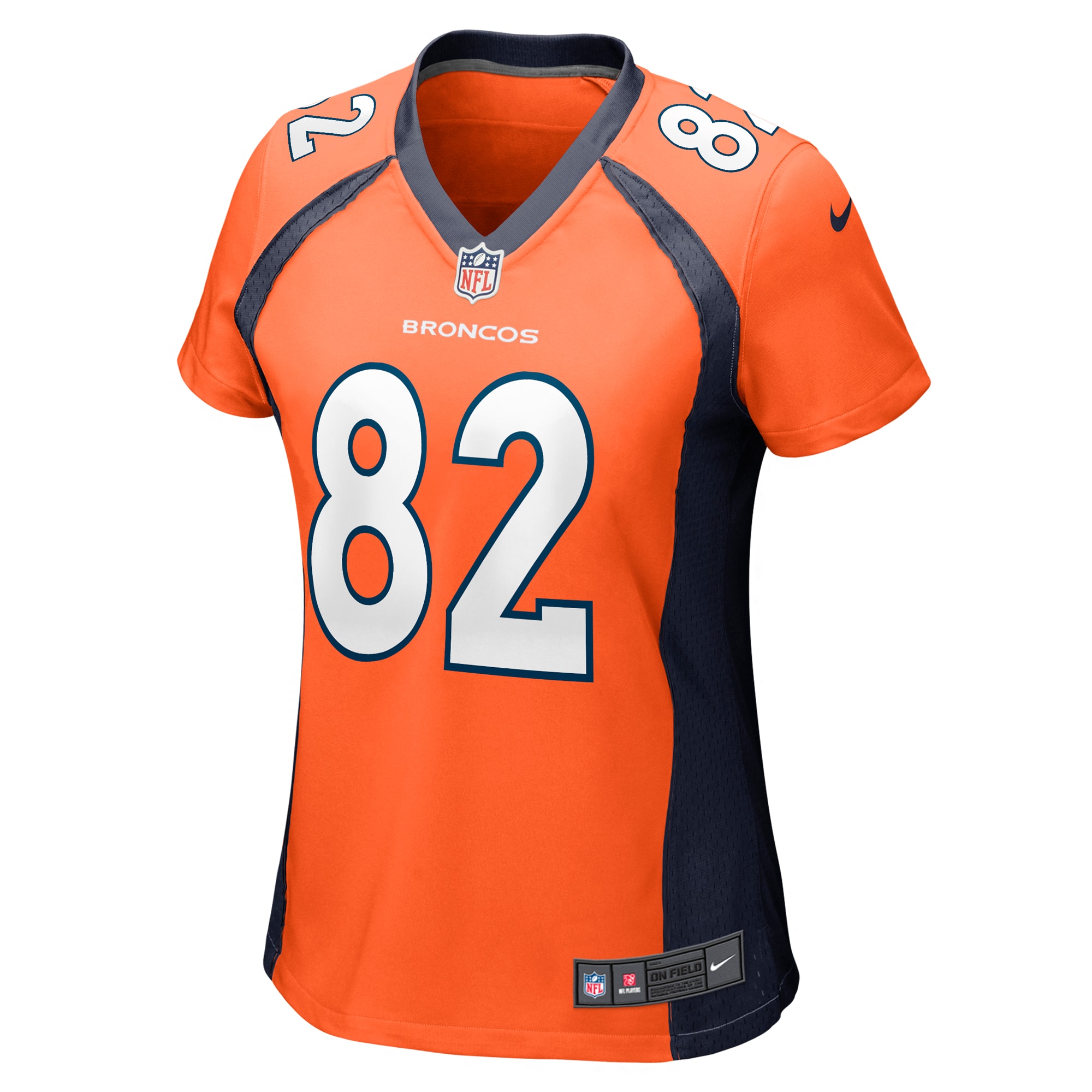 Adam Trautman Denver Broncos Nike Women’s Team Game Jersey – Orange