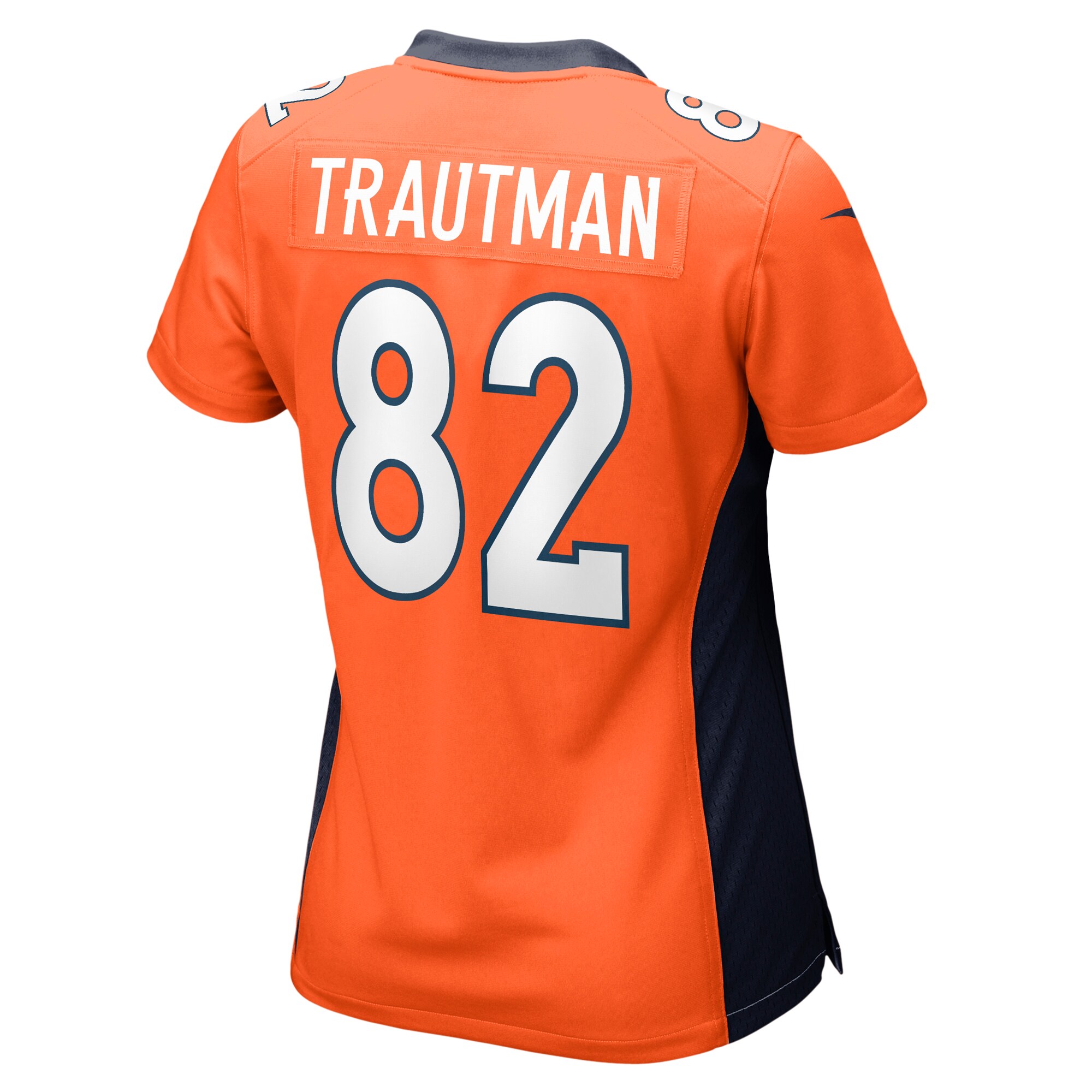 Adam Trautman Denver Broncos Nike Women’s Team Game Jersey – Orange - Image 2