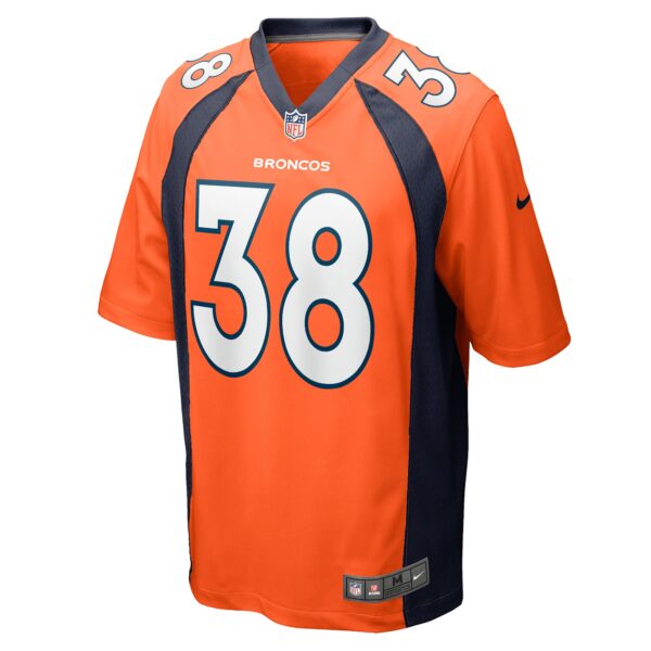 Devon Key Denver Broncos Nike Team Game Jersey – Orange