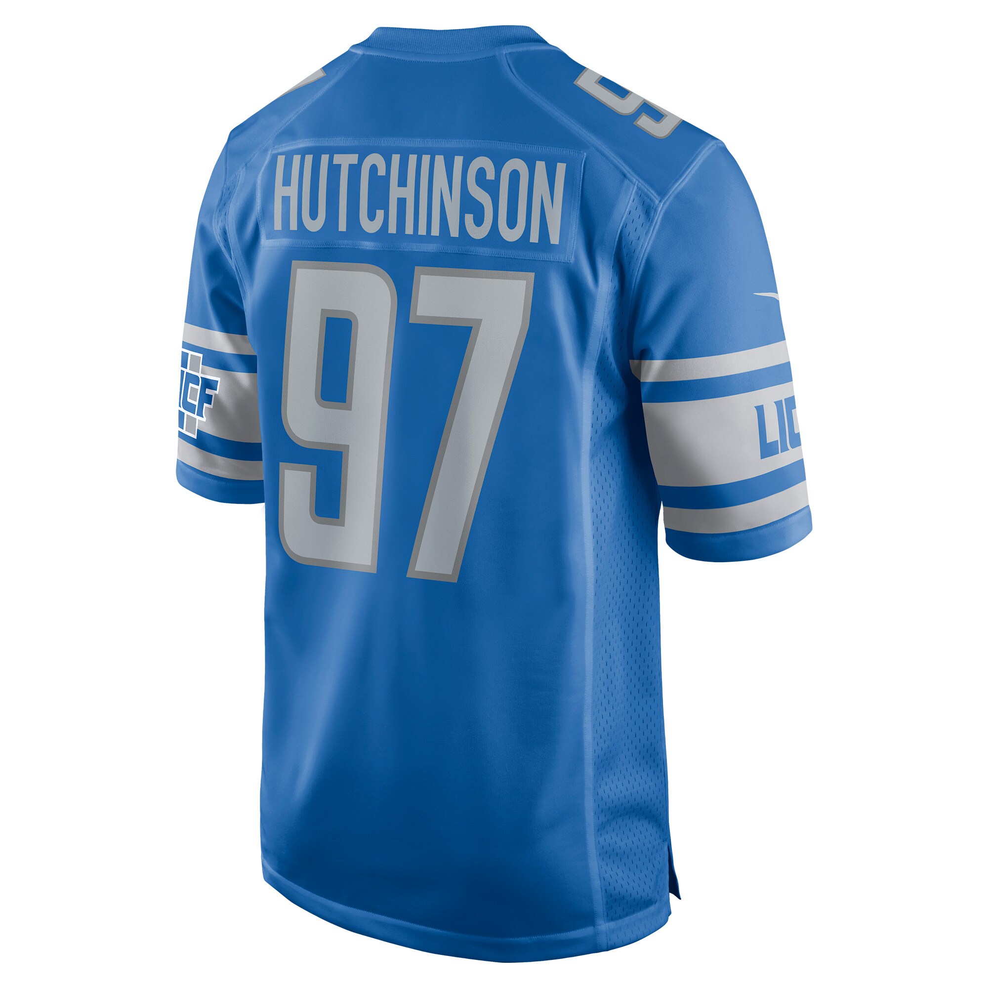 Aidan Hutchinson Detroit Lions Nike Player Game Jersey – Blue - Image 2