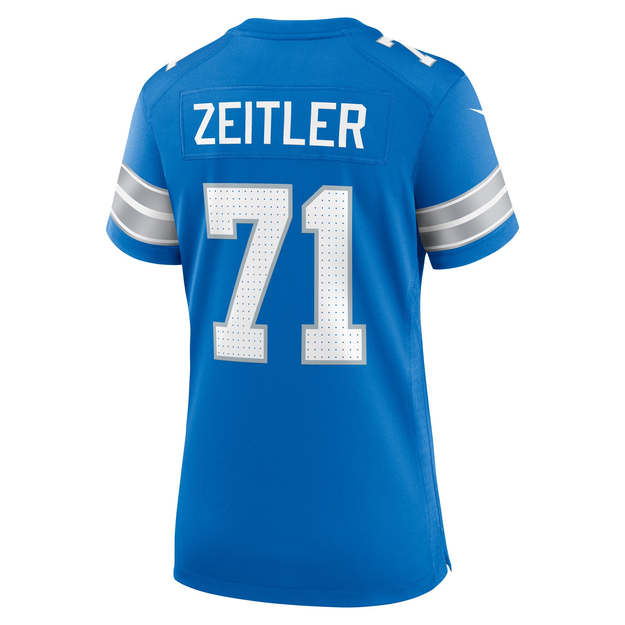 Kevin Zeitler Detroit Lions Nike Women’s Game Jersey – Blue - Image 2