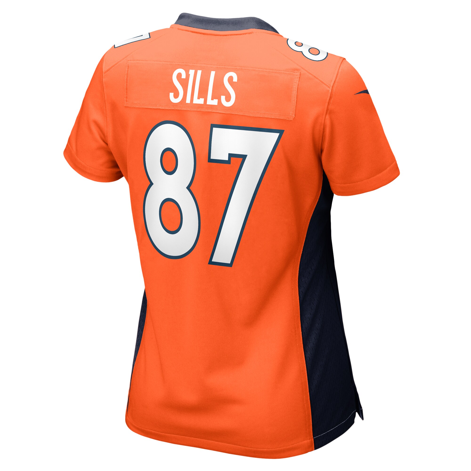 David Sills Denver Broncos Nike Women’s Team Game Jersey – Orange - Image 2