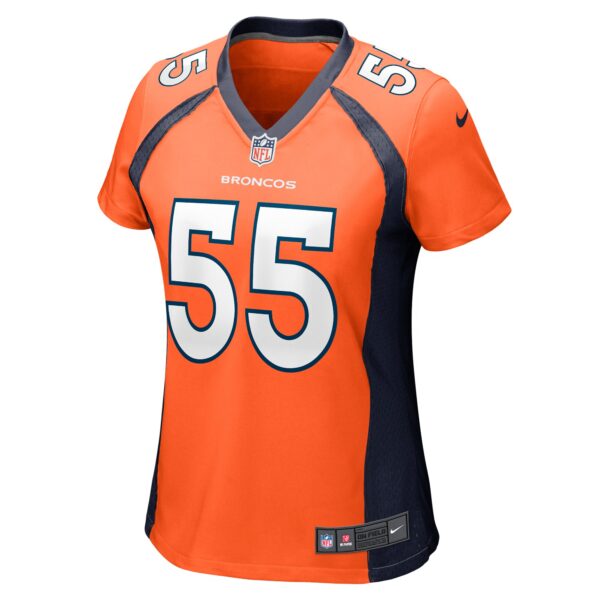 Frank Clark Denver Broncos Nike Women’s Team Game Jersey – Orange