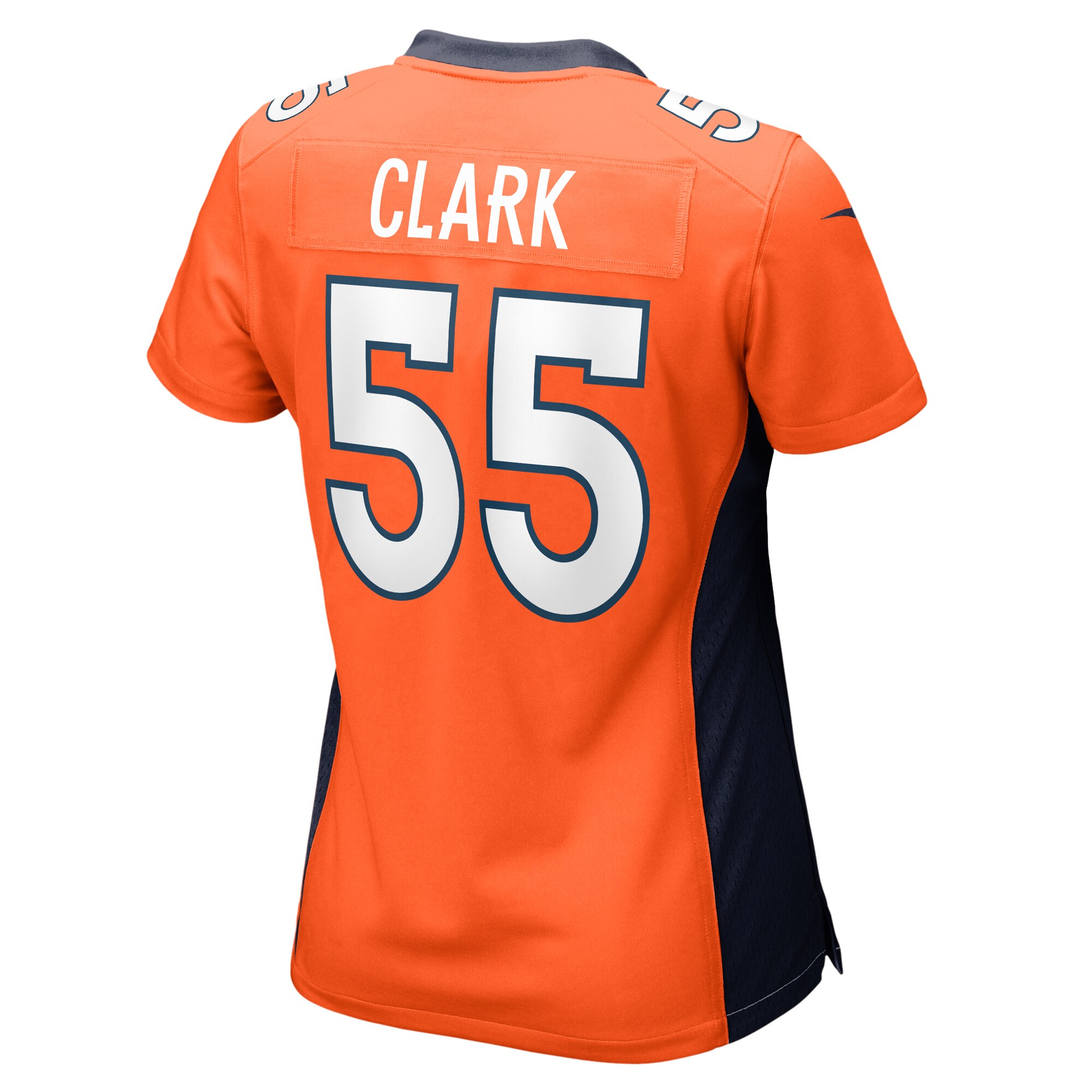 Frank Clark Denver Broncos Nike Women’s Team Game Jersey – Orange - Image 2