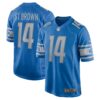 Amon-Ra St. Brown Detroit Lions Nike Game Player Jersey – Blue