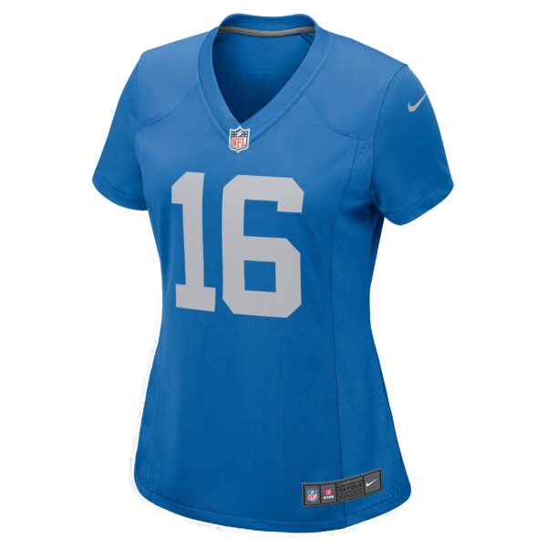 Jared Goff Detroit Lions Nike Women’s Game Player Jersey – Blue