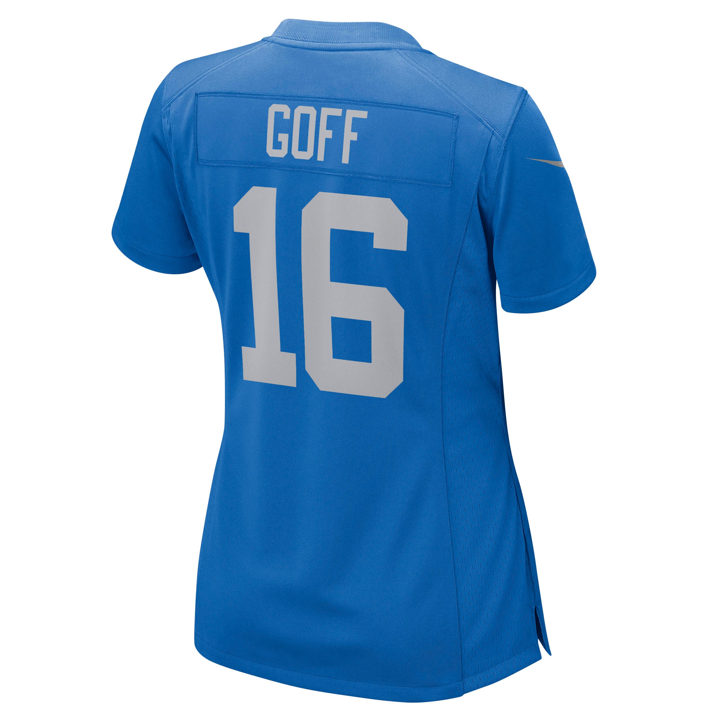 Jared Goff Detroit Lions Nike Women’s Game Player Jersey – Blue - Image 2