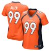 Zach Allen Denver Broncos Nike Women’s Game Player Jersey – Orange
