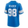 D.J. Reader Detroit Lions Nike Team Game Jersey – Blue