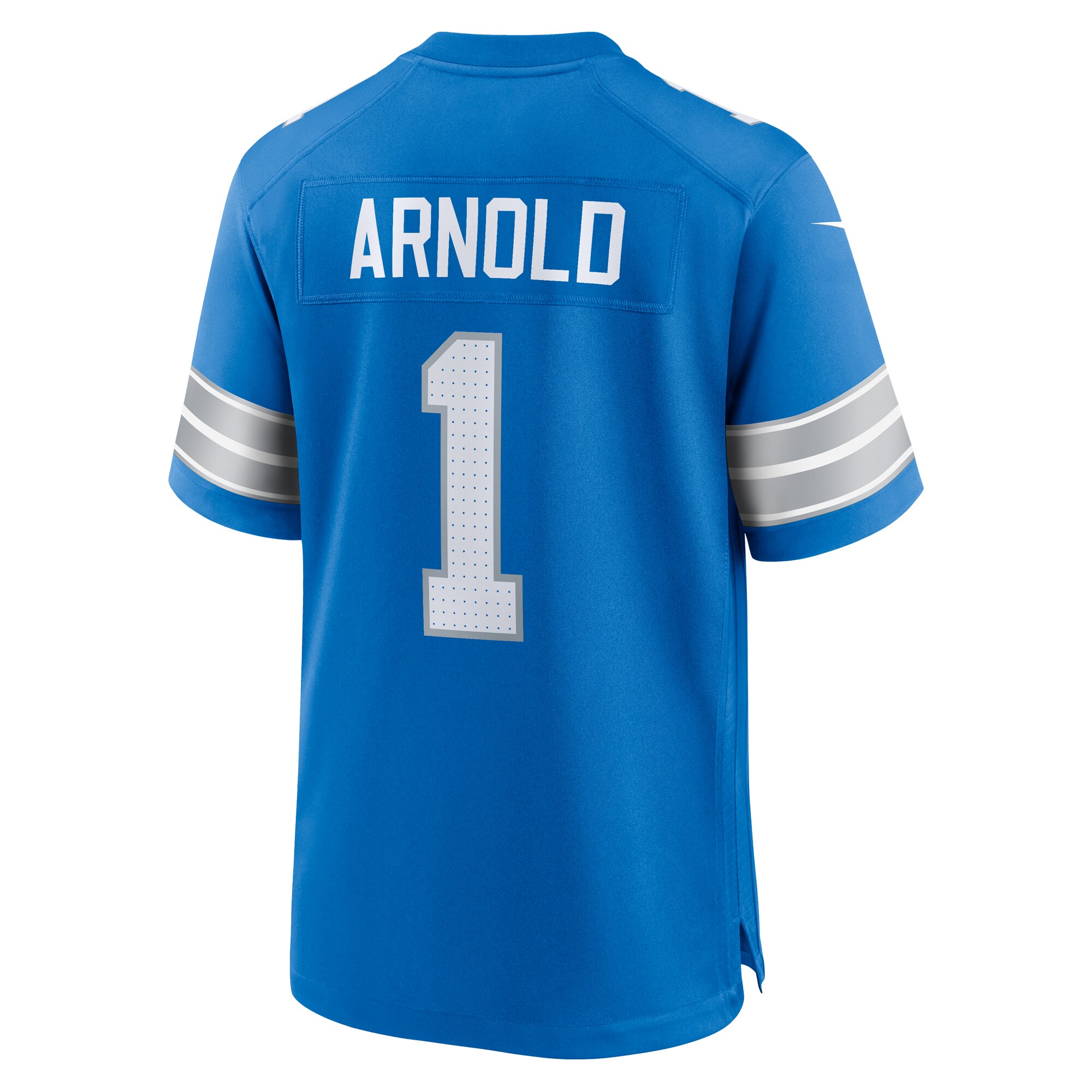 Terrion Arnold Detroit Lions Nike 2024 NFL Draft First Round Pick Player Game Jersey – Blue - Image 3
