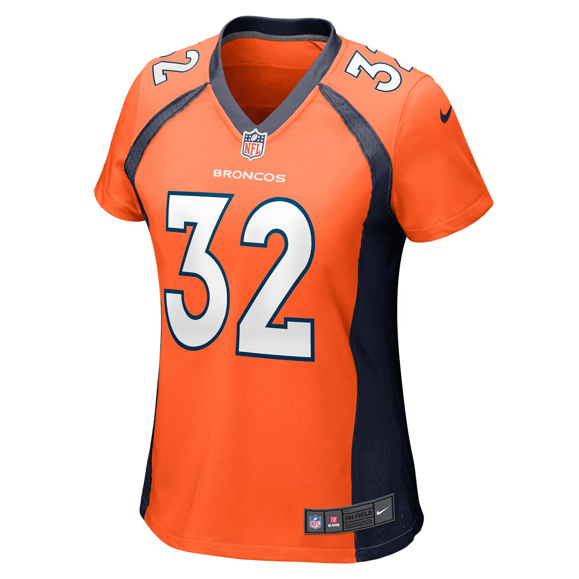 Delarrin Turner-Yell Denver Broncos Nike Women’s Game Player Jersey – Orange