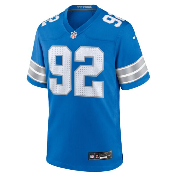 Marcus Davenport Detroit Lions Nike Team Game Jersey – Blue