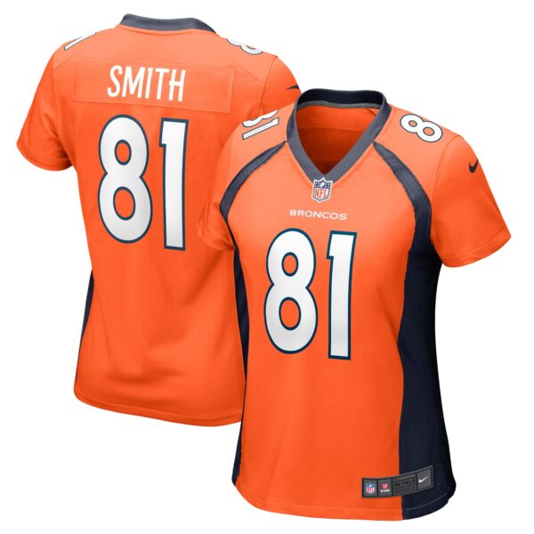 Tre’Quan Smith Denver Broncos Nike Women’s Game Jersey – Orange